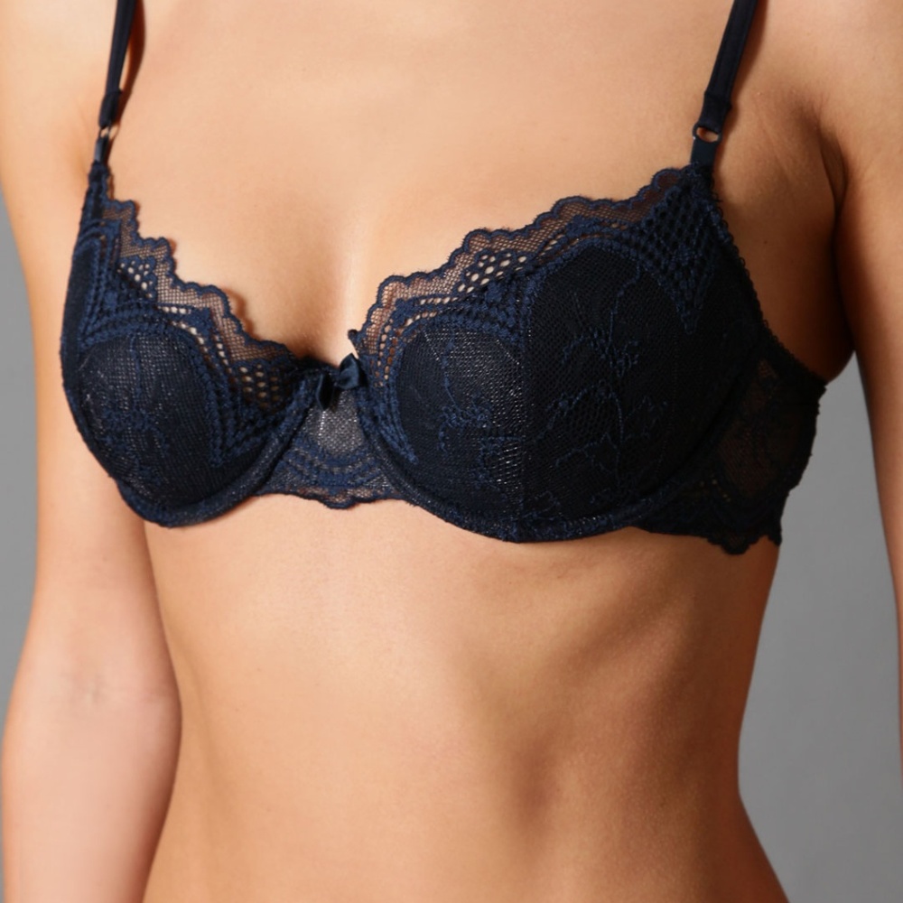 NWT Elle Macpherson Constellation Contour Underwire 32E Java Brown